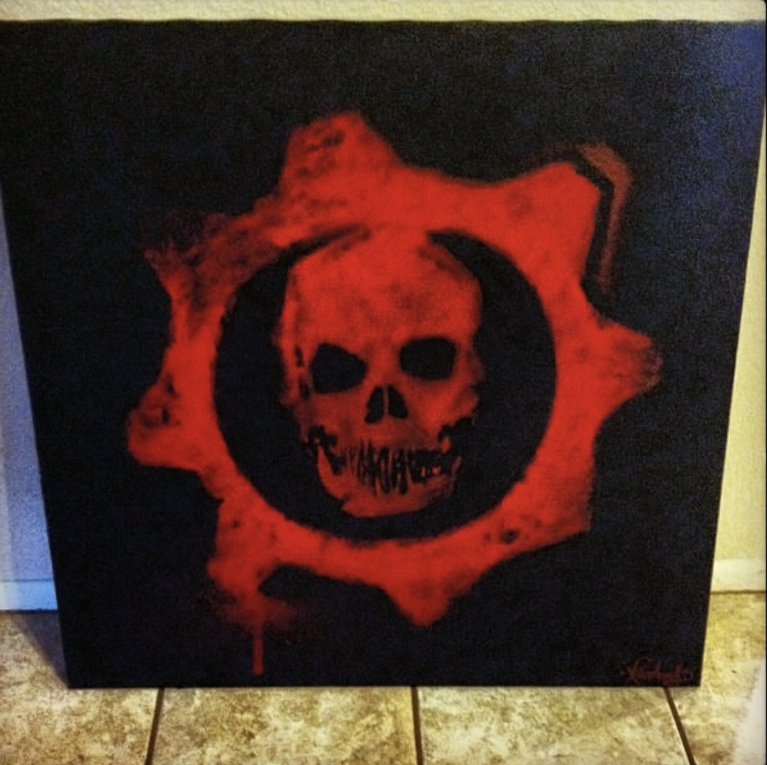 Gears Of War Painting