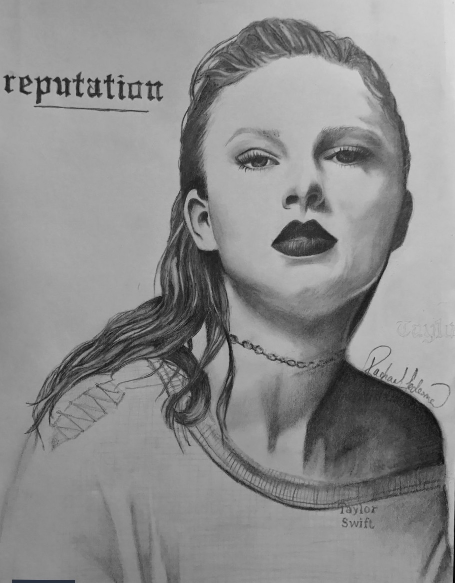 Taylor Swift Drawing Portrait